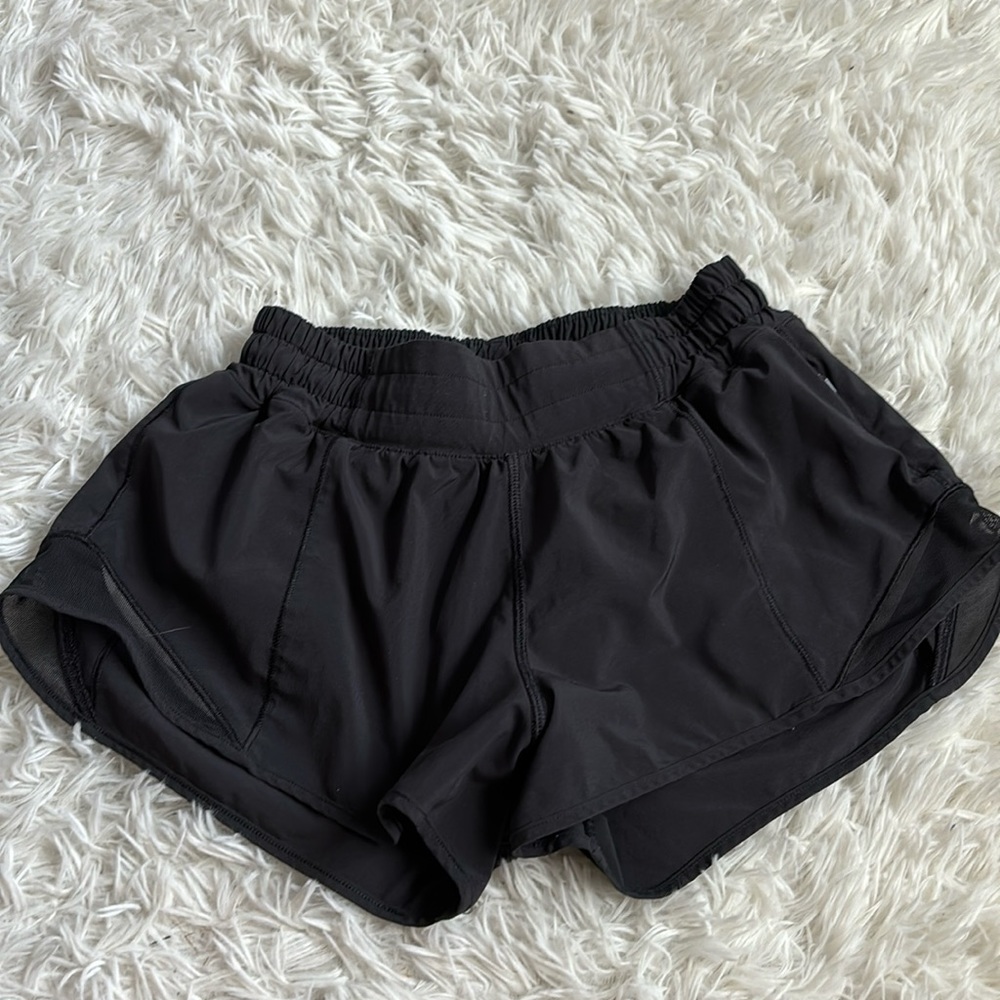 Lululemon Black Hottyhot Shorts “2